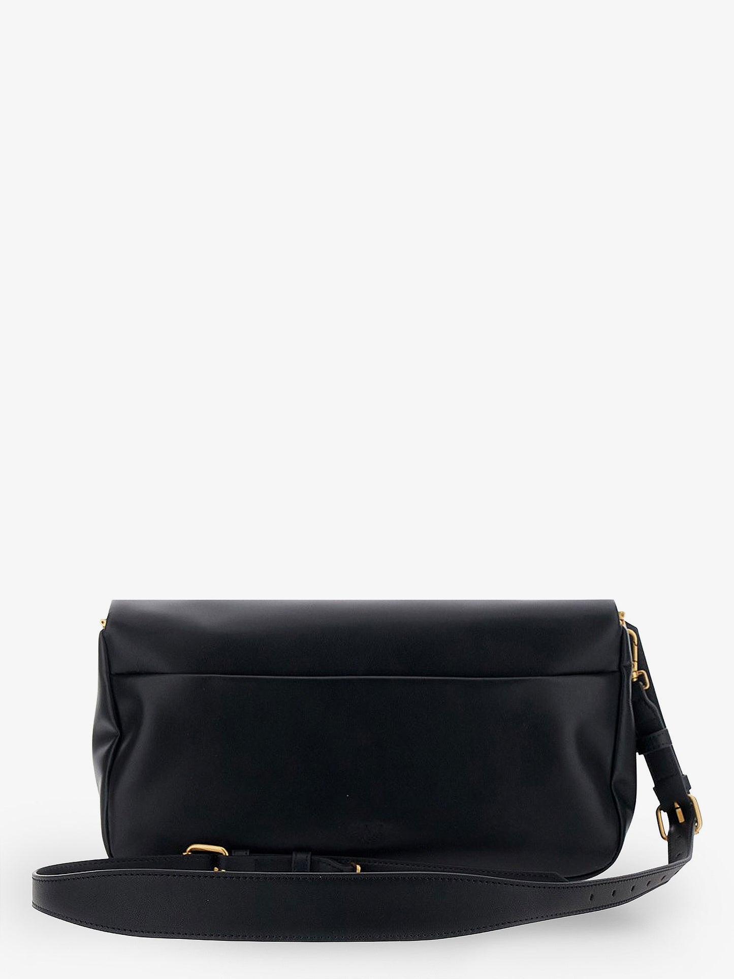 Soft Horizontal leather crossbody bag
