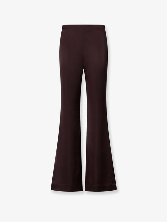 Pinolo satin trousers