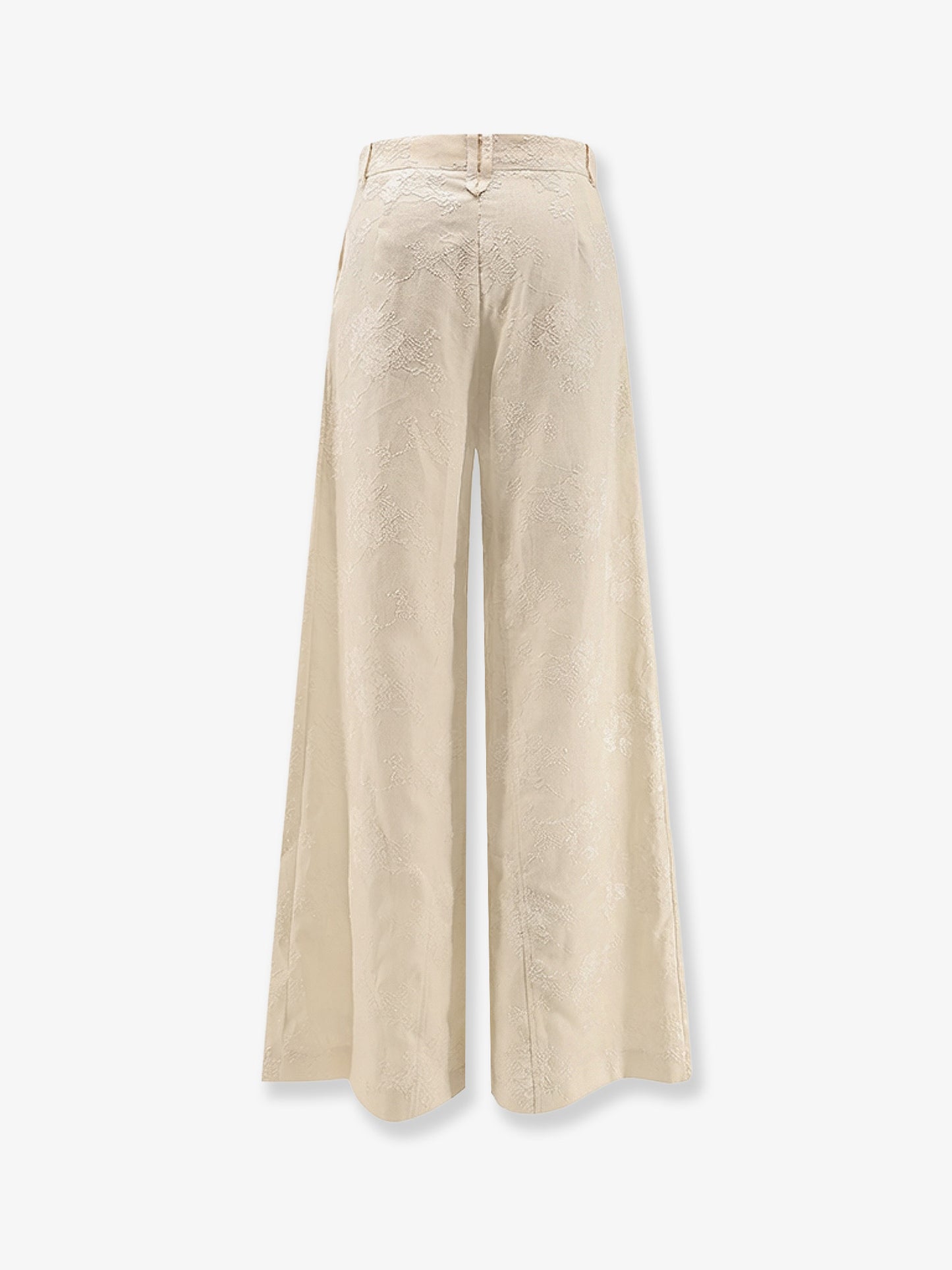 Ivy linen trousers with embroidery