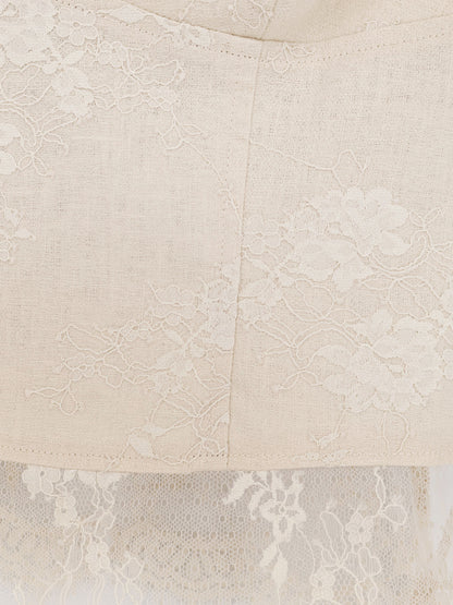 Janessa linen top thumbnail