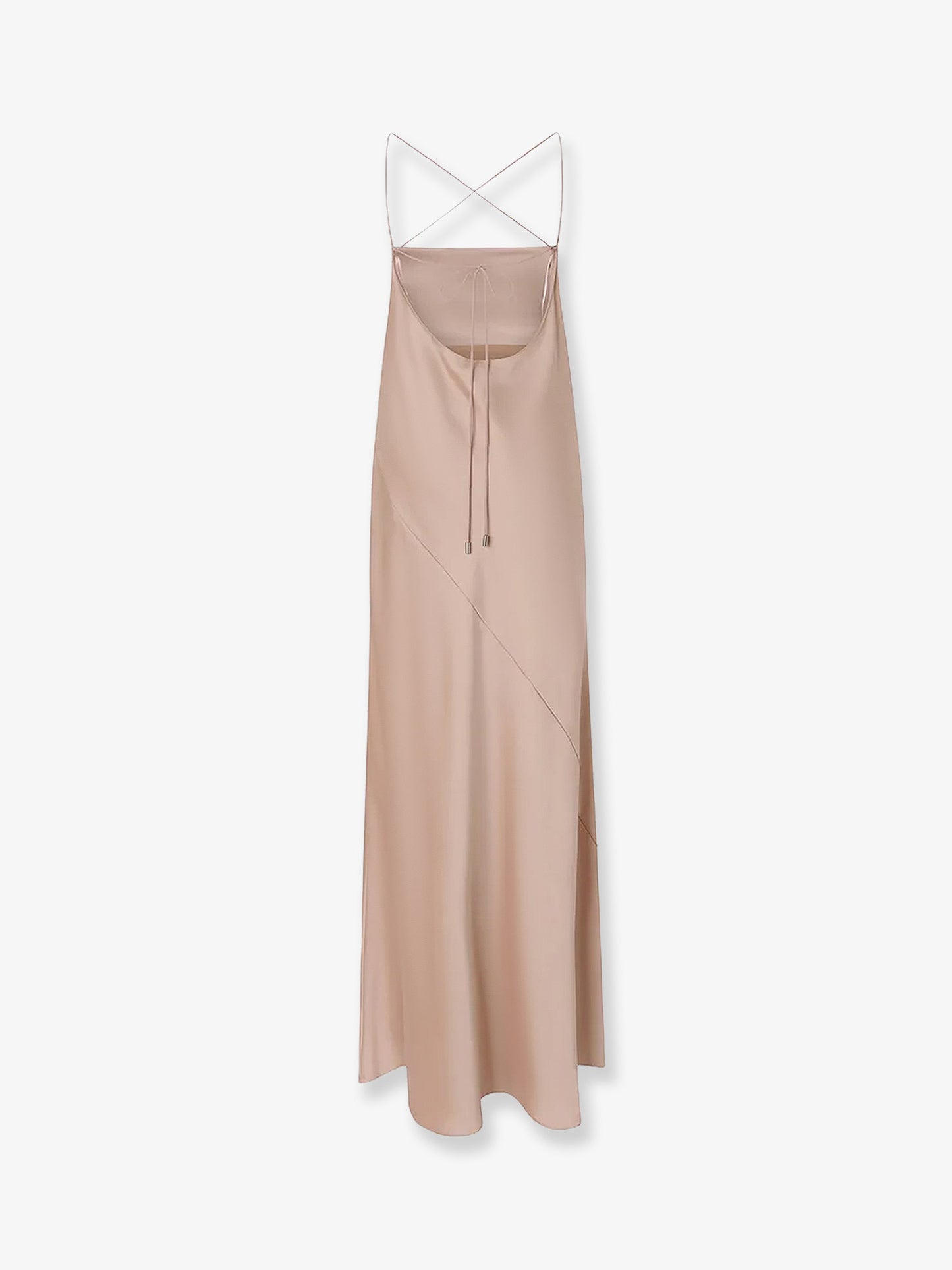 Farro satin long dress