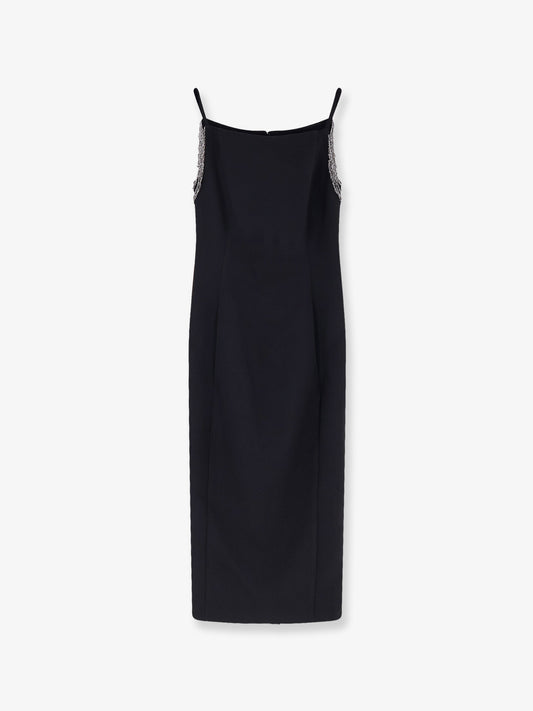 Bergamotto dress with jewel details