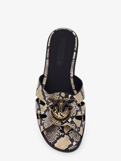 Milly low leather sandals thumbnail