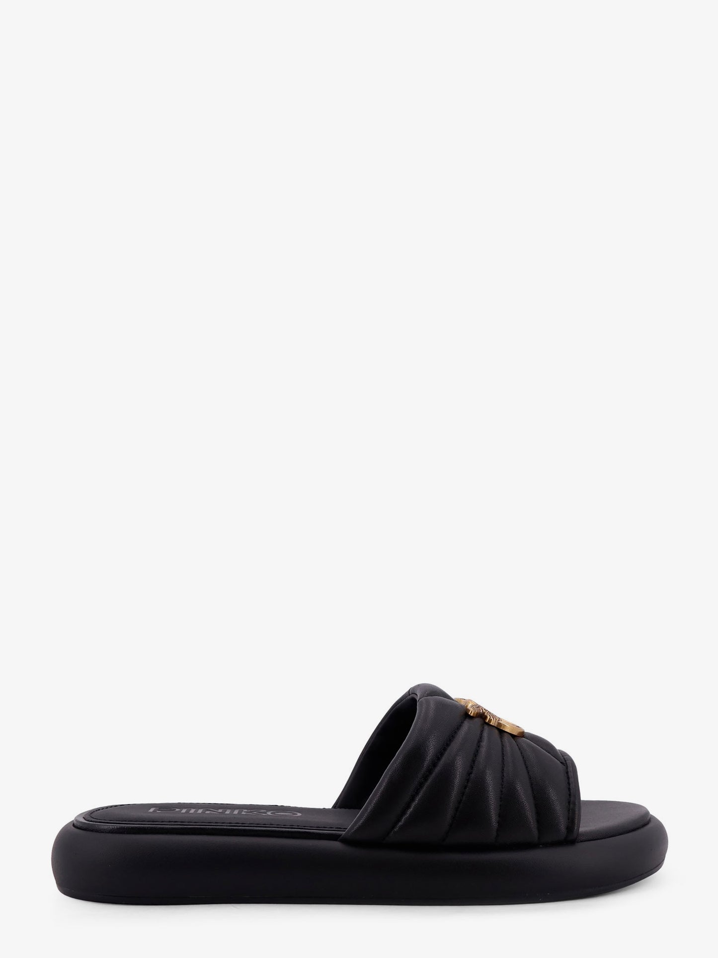 Fiona low leather sandals