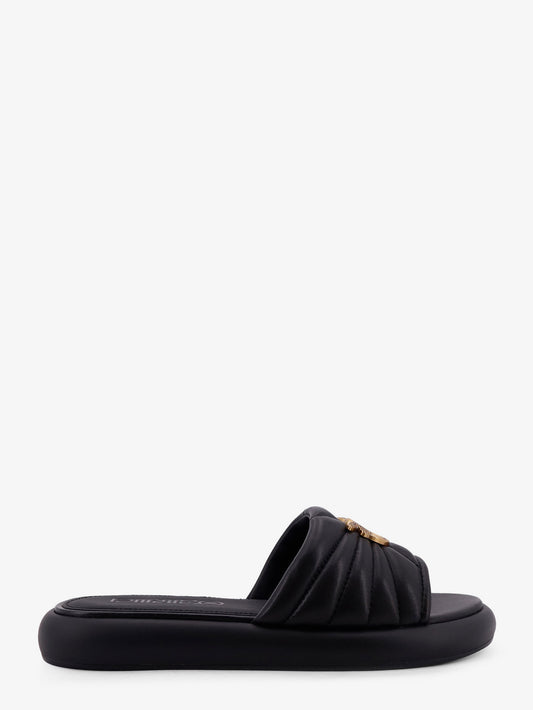 Fiona low leather sandals