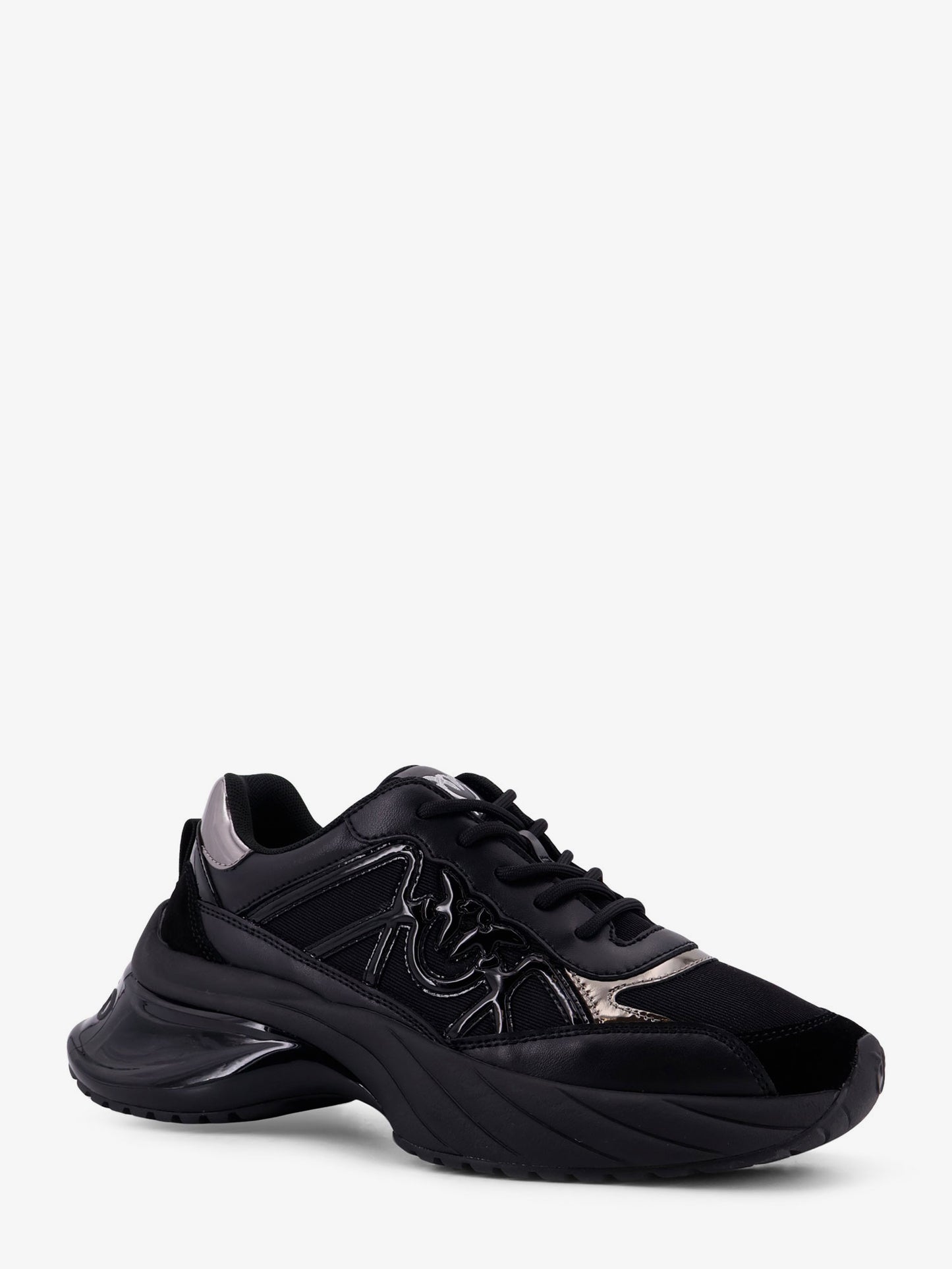 Ariel 33 leather sneakers with nylon inserts