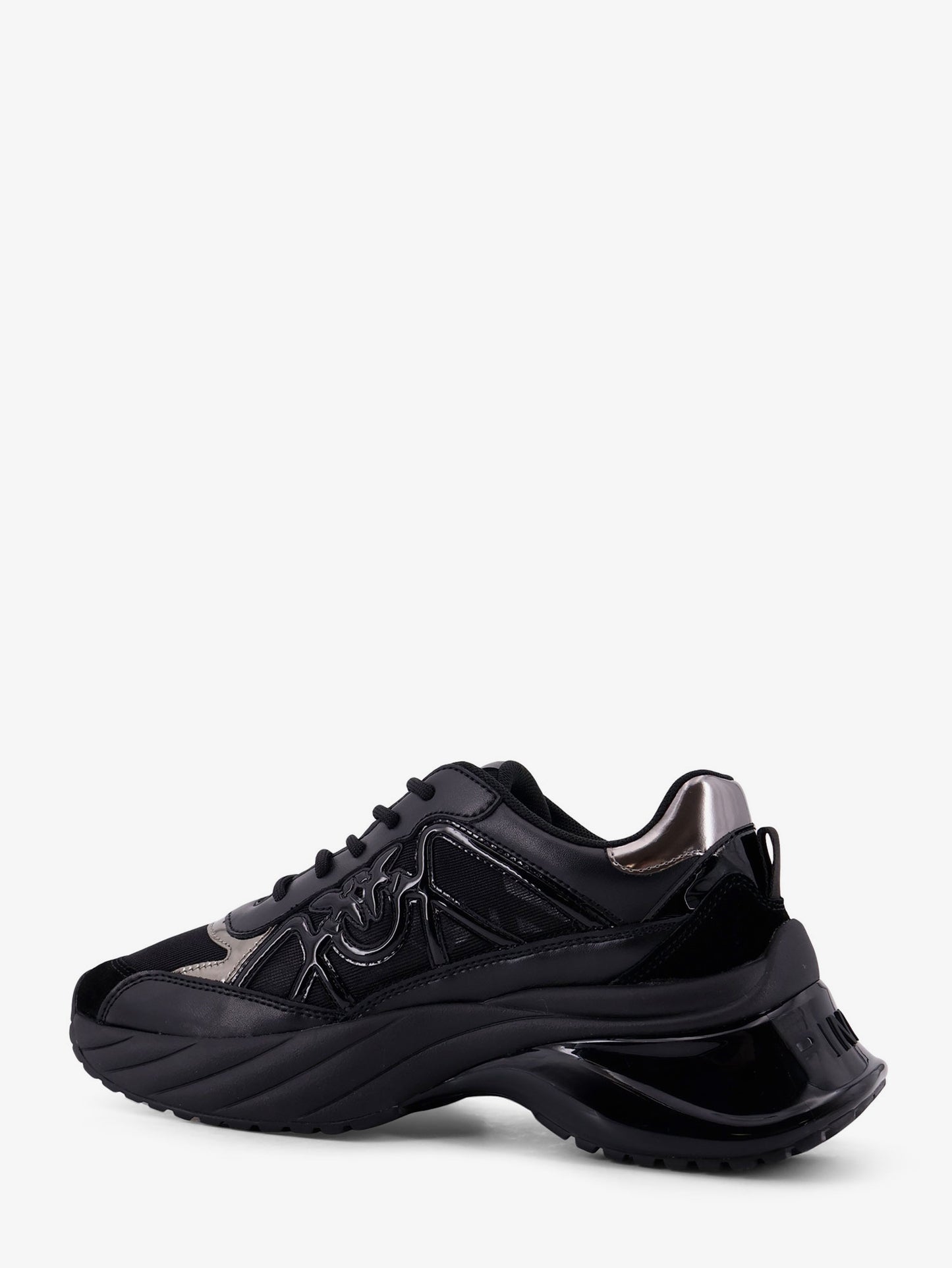 Ariel 33 leather sneakers with nylon inserts
