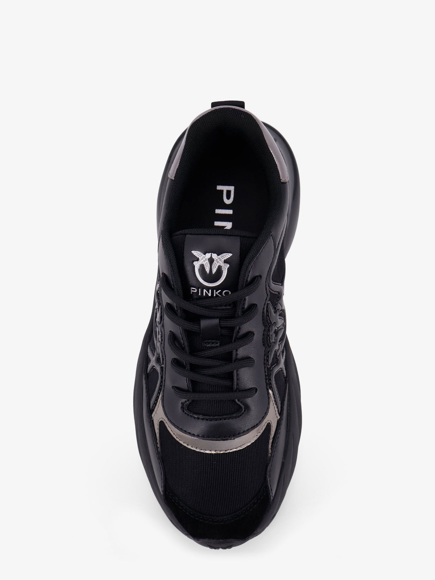 Ariel 33 leather sneakers with nylon inserts