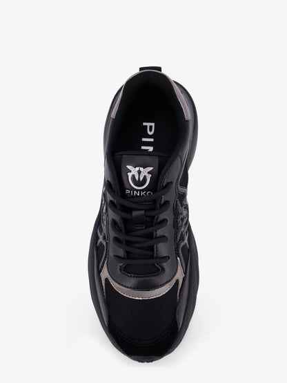 Ariel 33 leather sneakers with nylon inserts thumbnail