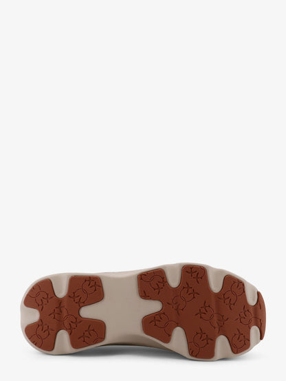 Nylon sneakers with leather inserts thumbnail