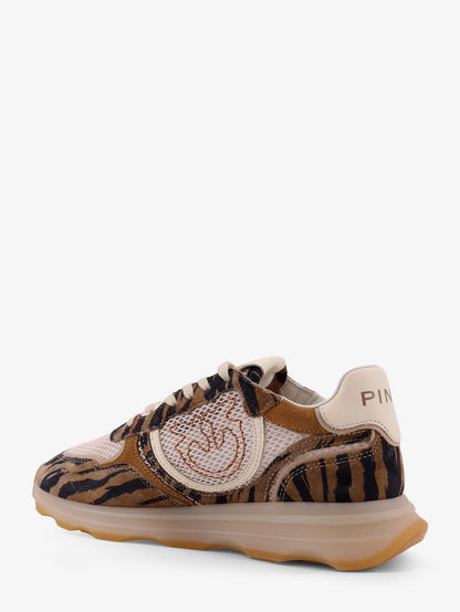 Zoe suede sneakers with mesh inserts thumbnail