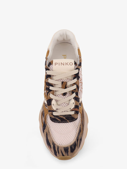 Zoe suede sneakers with mesh inserts thumbnail