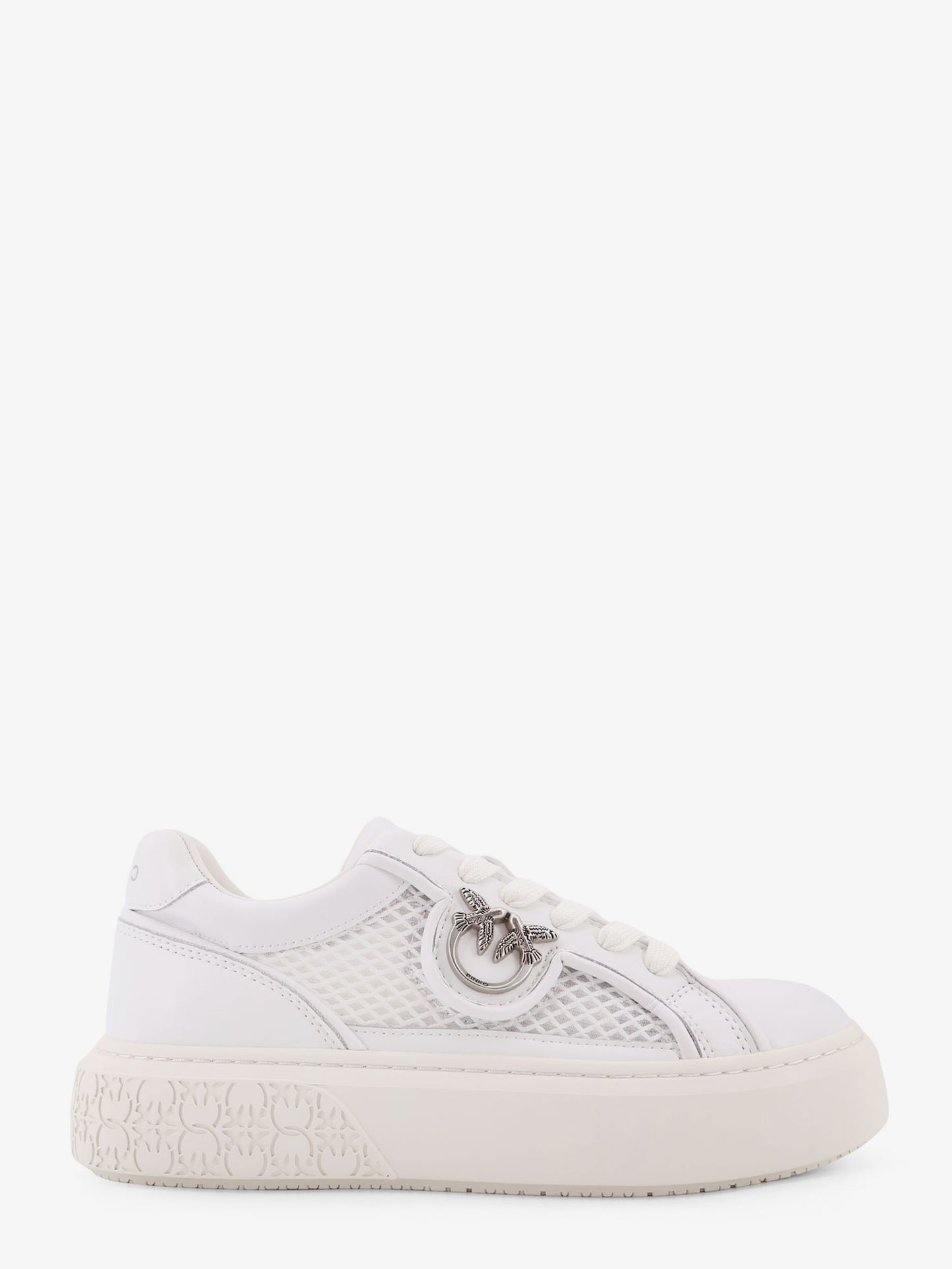Sneakers Yoko in pelle con inserti in mesh