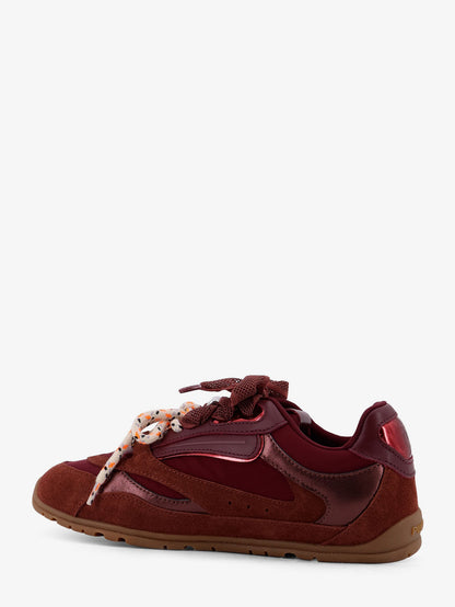 Yulia suede sneakers with nylon inserts thumbnail