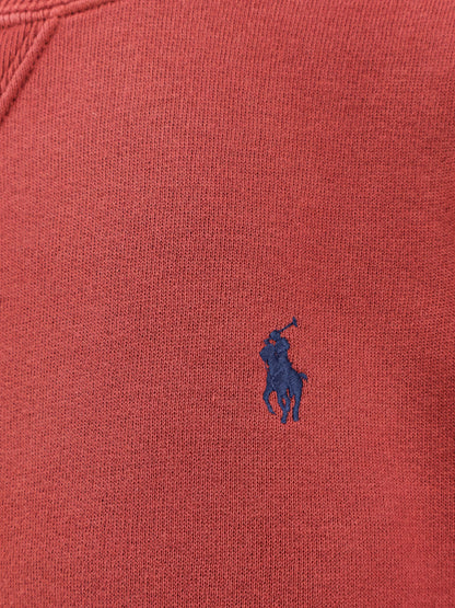 Cotton blend sweater with embroidered logo on the front thumbnail