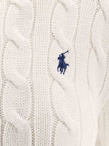 Cotton cardigan with contrasting logo thumbnail