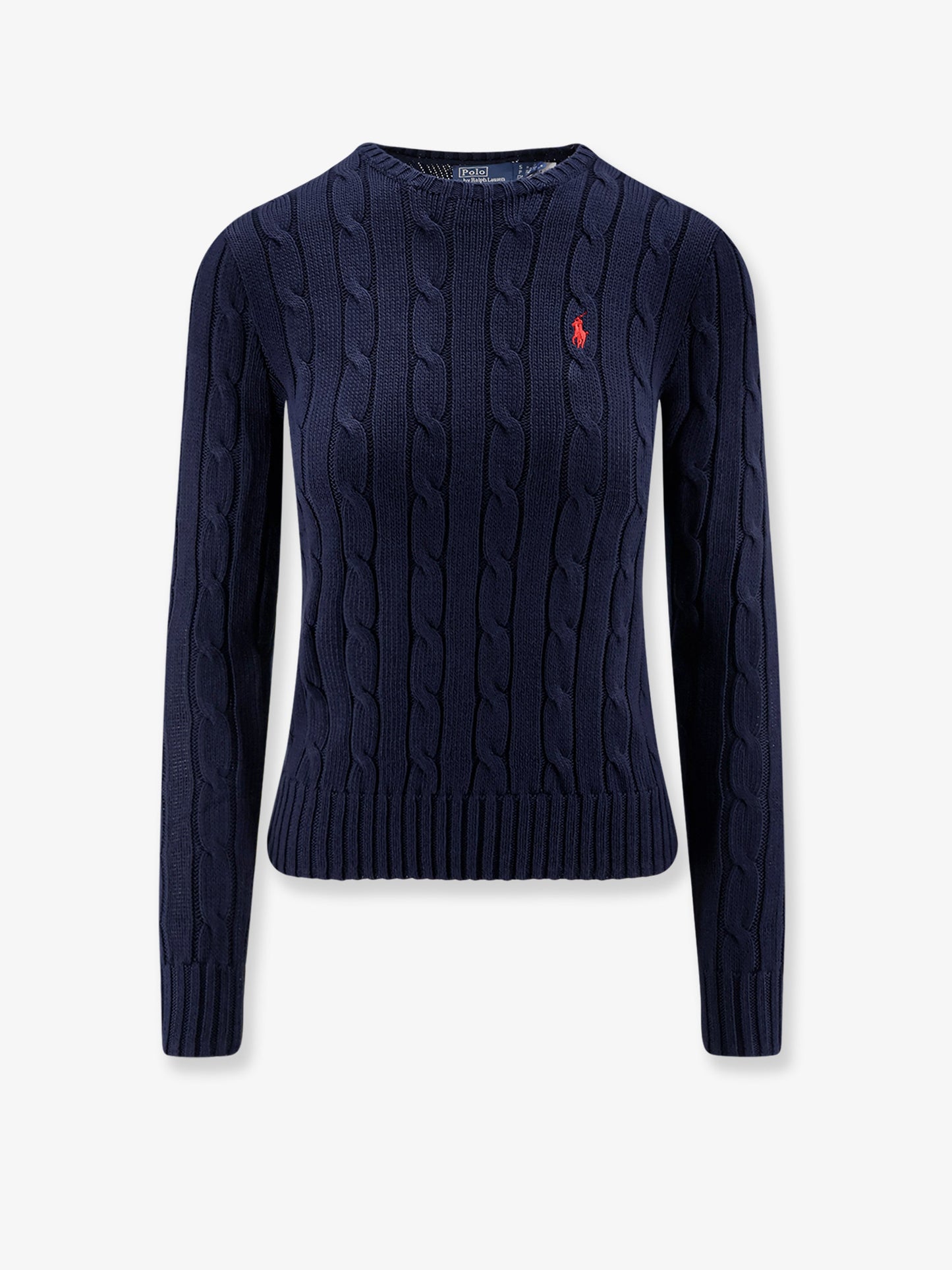 Maglia in cotone a trecce