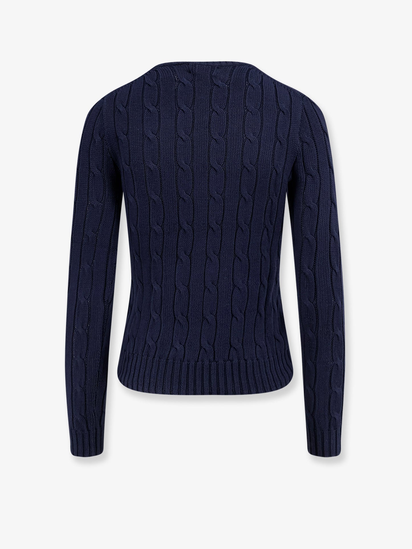 Maglia in cotone a trecce