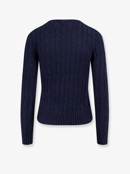 Maglia in cotone a trecce thumbnail