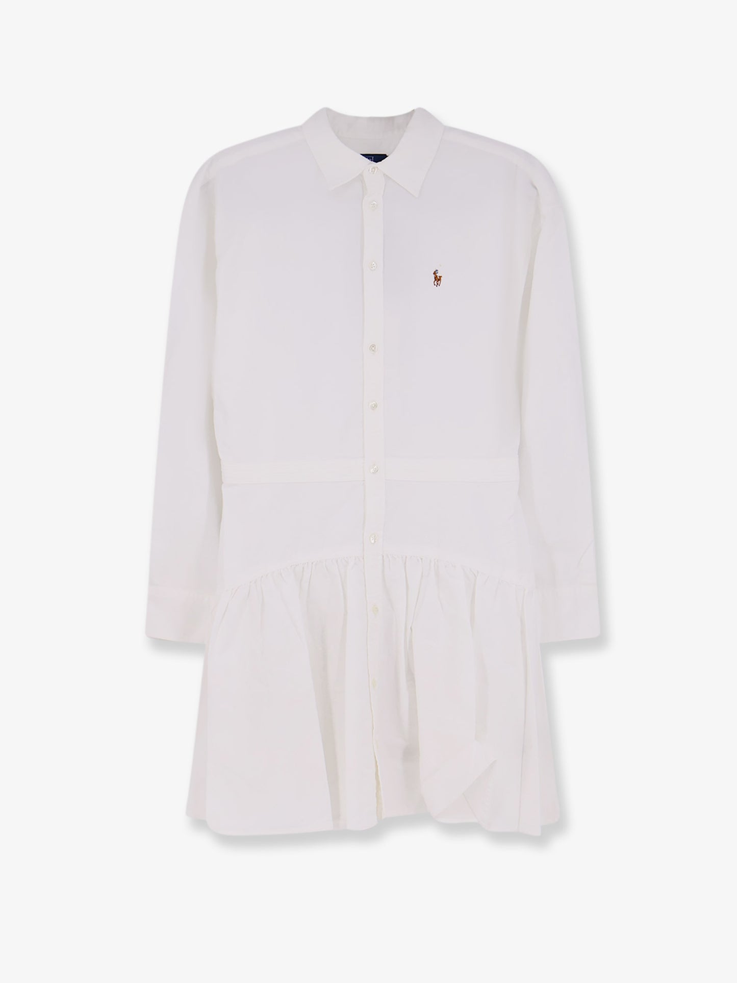 Cotton shirt dress