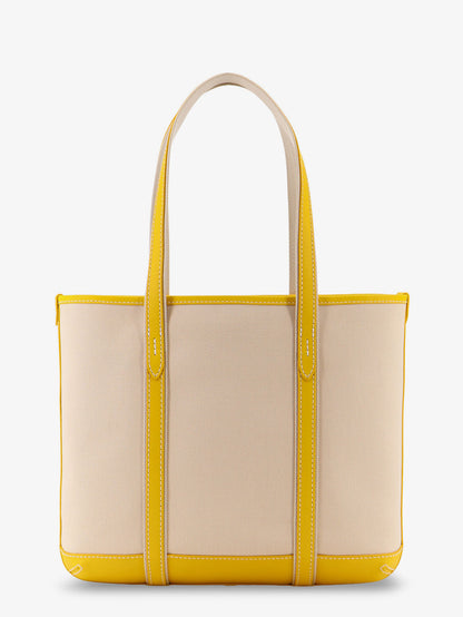 Canvas shoulder bag with embroidered logo on the front thumbnail