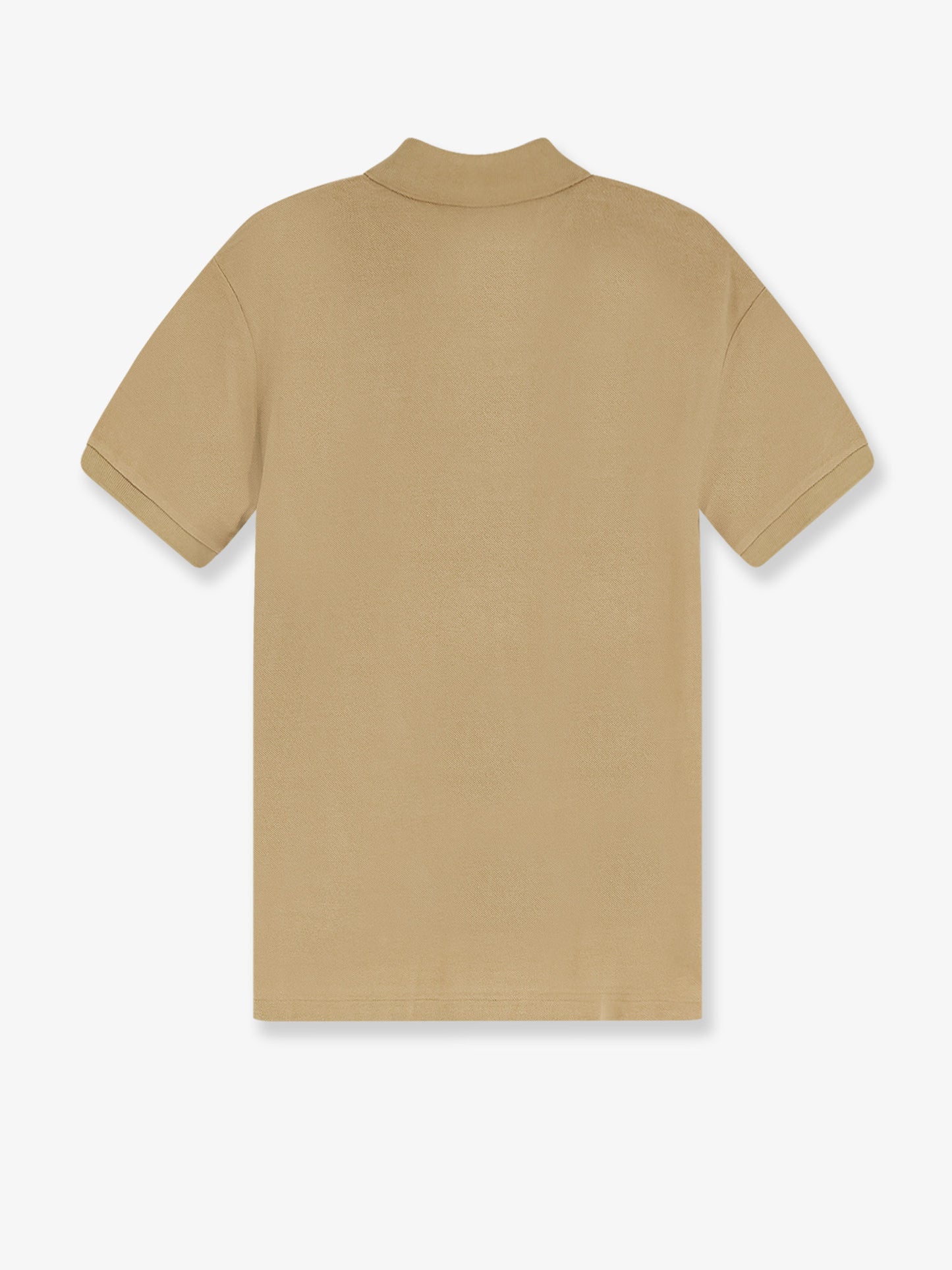 Cotton polo shirt with frontal logo embroidery