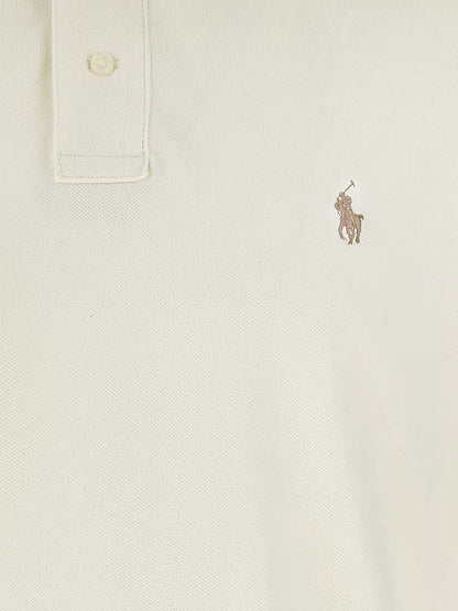 Cotton polo shirt with embroidered logo on the front thumbnail