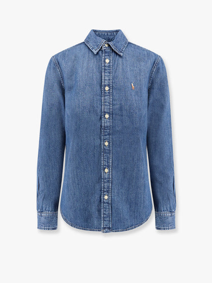 Denim slim fit shirt thumbnail