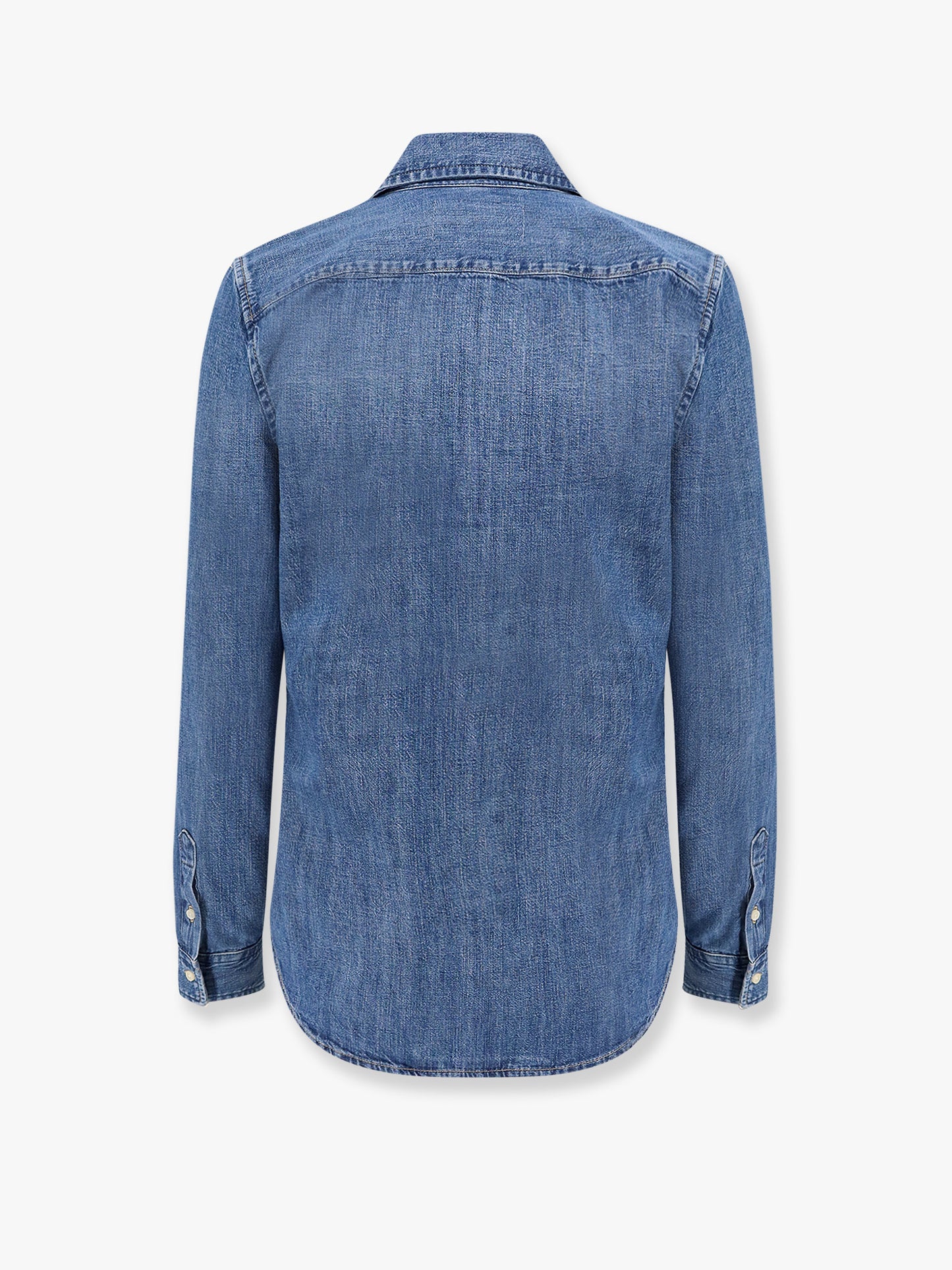 Denim slim fit shirt