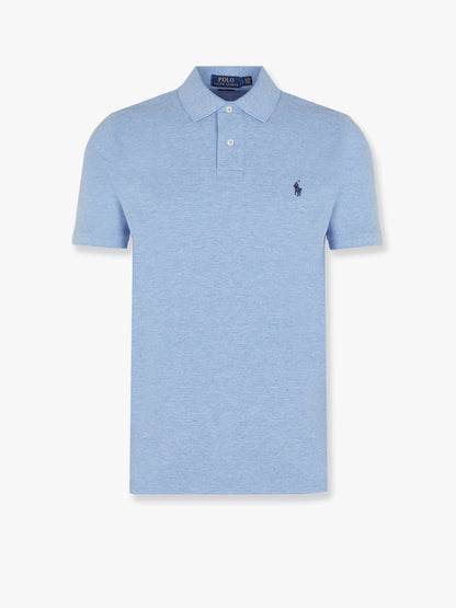 Cotton polo shirt with embroidered logo on the front thumbnail