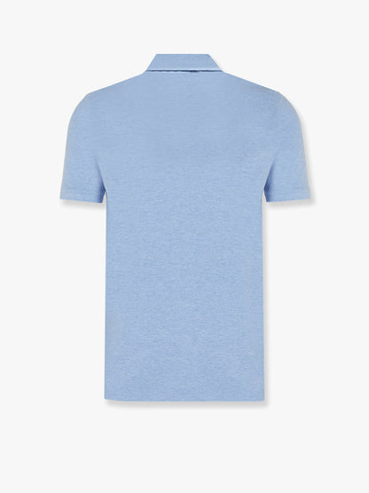 Cotton polo shirt with embroidered logo on the front thumbnail
