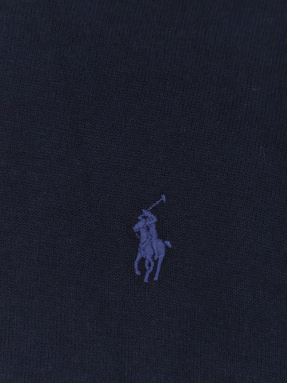 Cotton sweater with embroidered logo on the front thumbnail