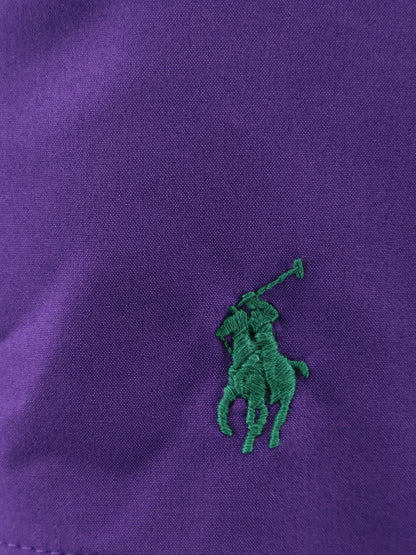 Nylon swim trunks with embroidered logo thumbnail