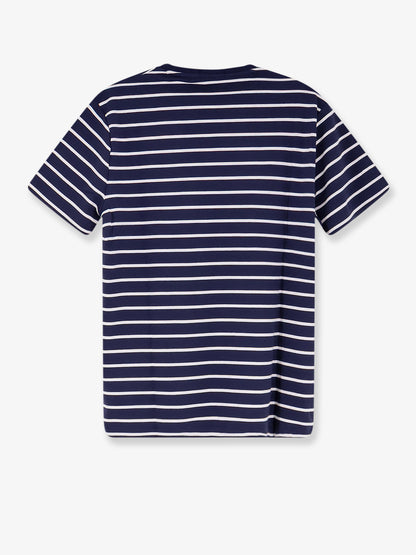 Cotton T-shirt with striped pattern thumbnail