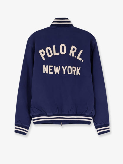 Cotton bomber con patch Logo thumbnail