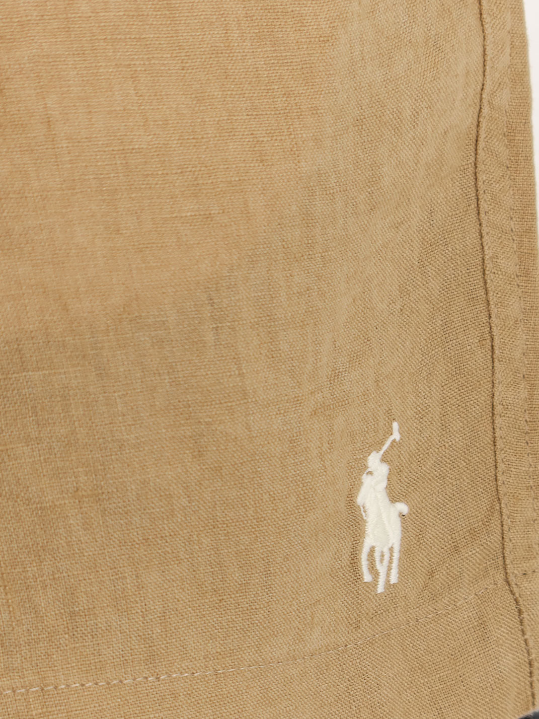 Linen bermuda shorts