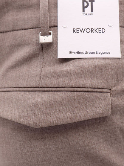 Pantaloni Reworked Michael in lana vergine stretch thumbnail