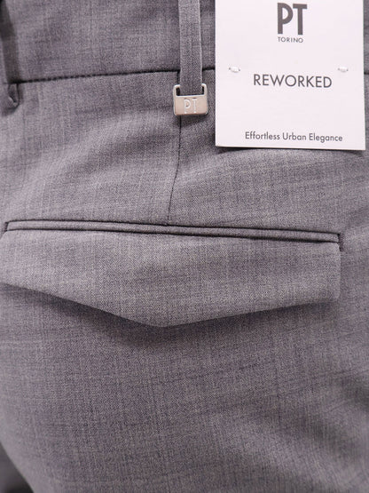 Reworked Michael stretch virgin wool trousers thumbnail