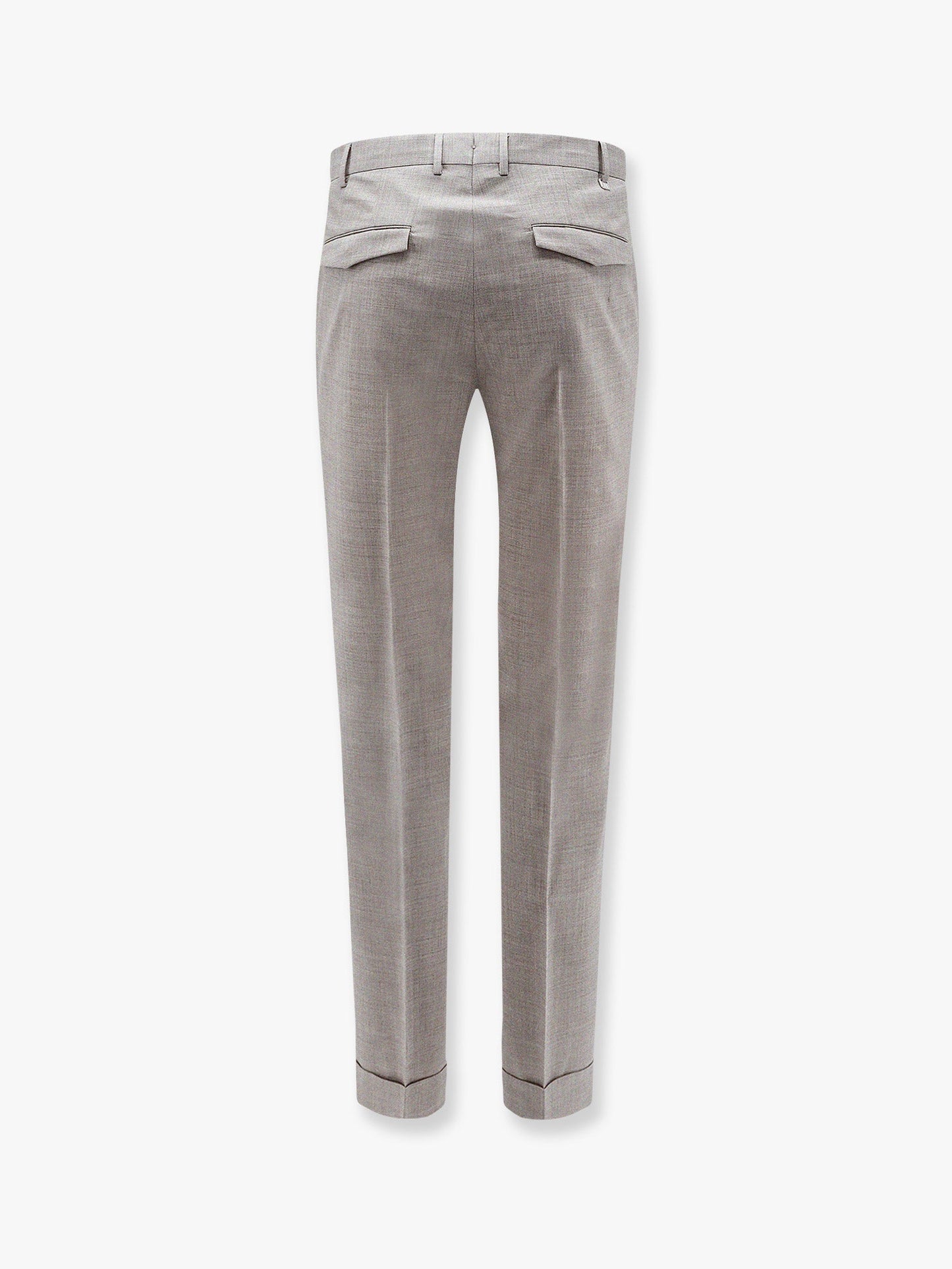 Stretch virgin wool trousers