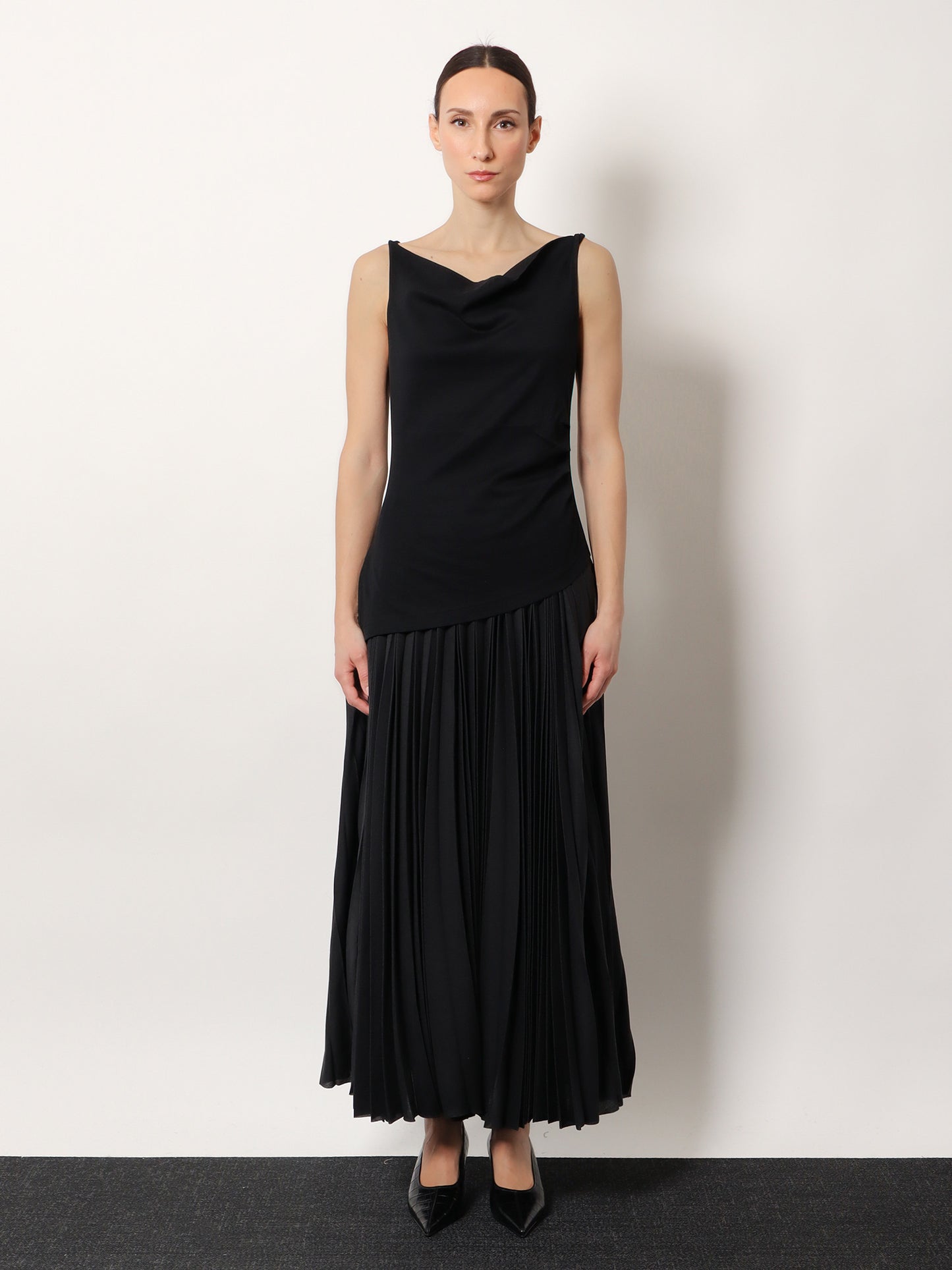 Air twisted cotton and modal top