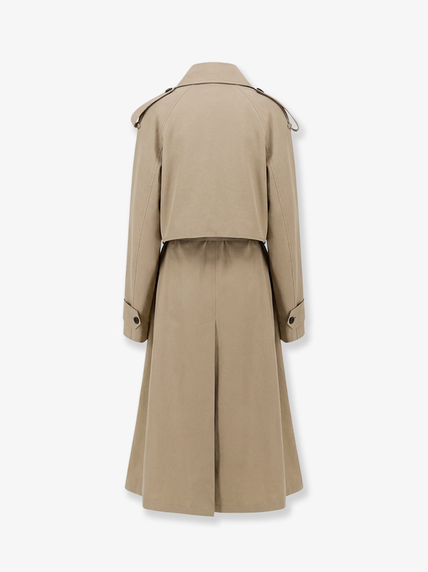 Trench Lumira in lino e cotone