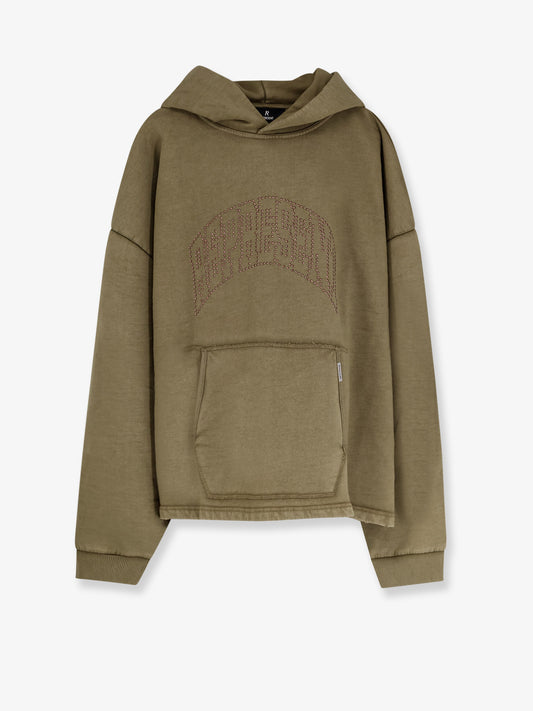 Represent Embellished Hoodie cotton sweatshirt