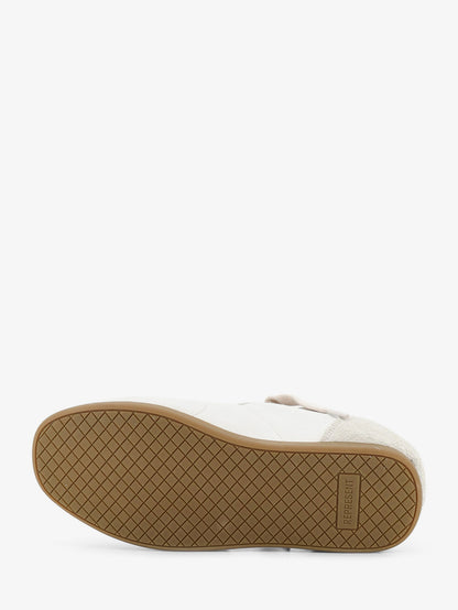 Leather and suede sneakers with engraved logo on the tongue thumbnail