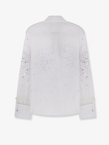 Eugenia shirt with all-over rhinestone details thumbnail