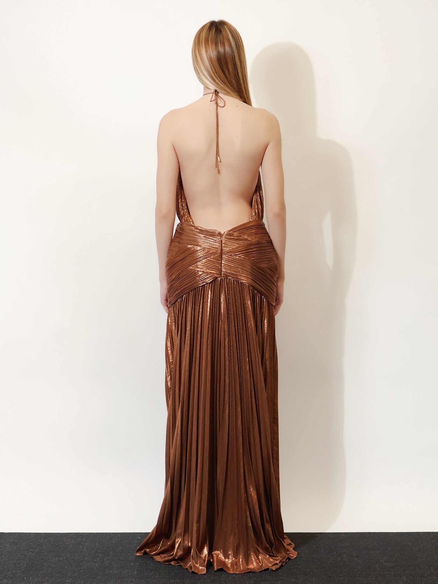 Amberley pleated dress