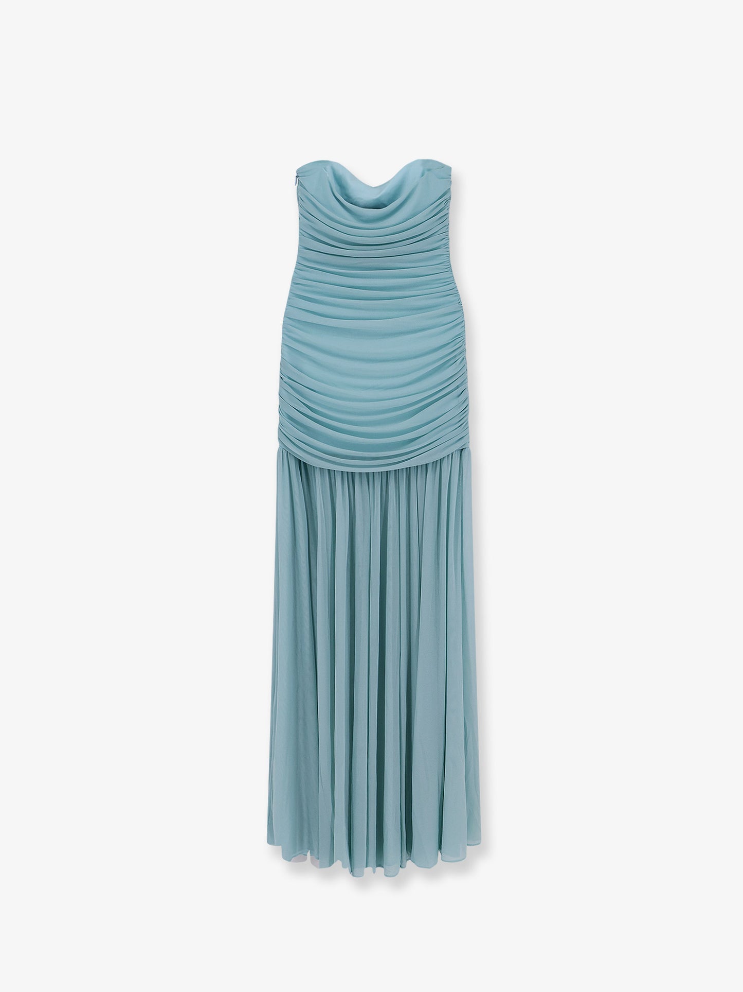 Stretch fabric Adele long dress