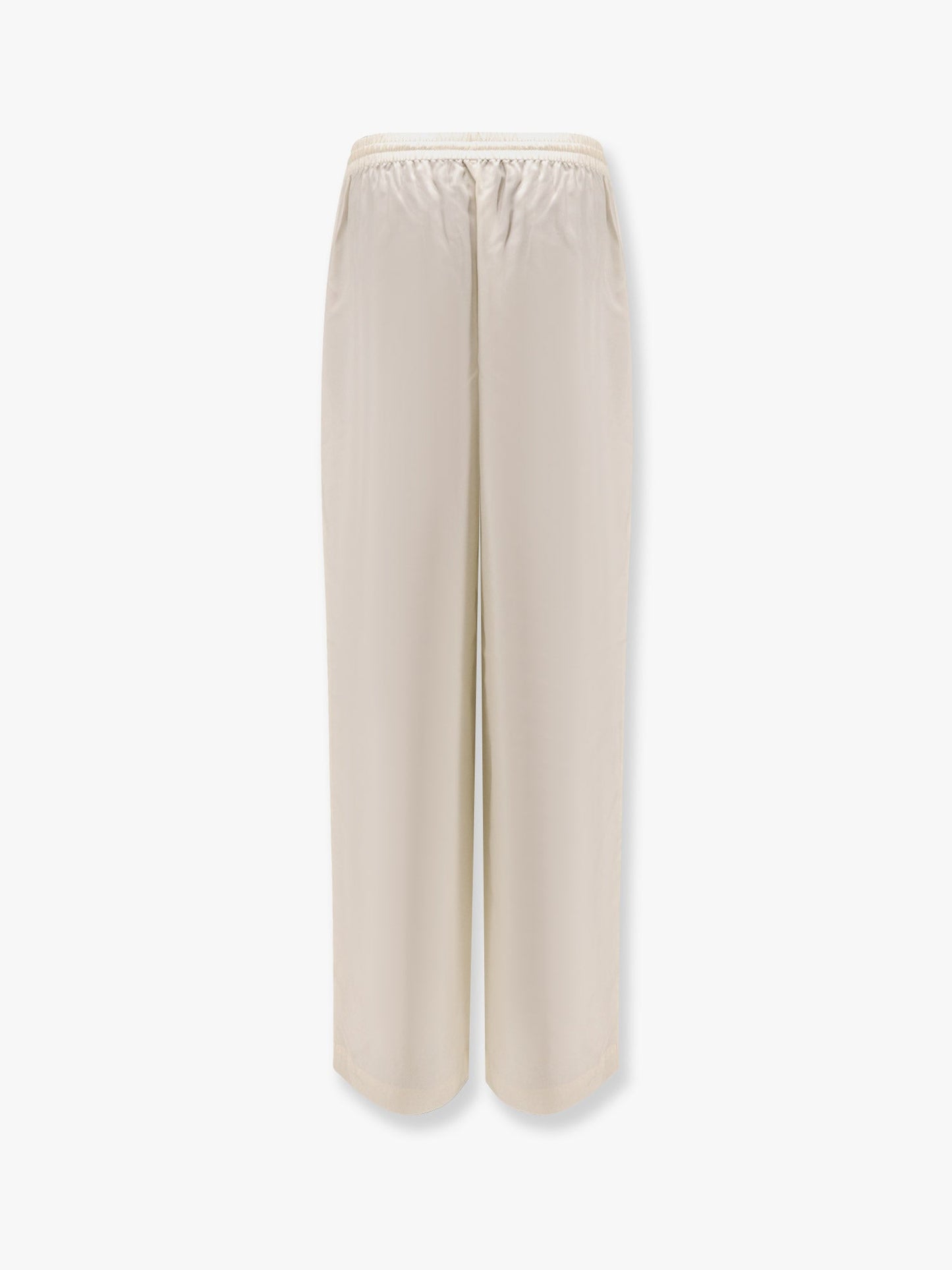 Jogger silk trousers