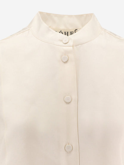 Tuxedo silk shirt thumbnail