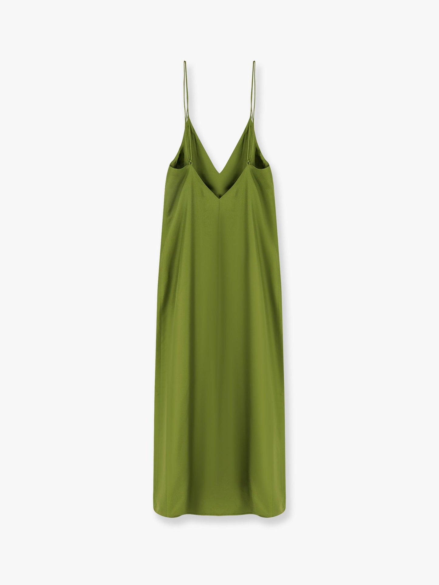 Silk dress with laces
