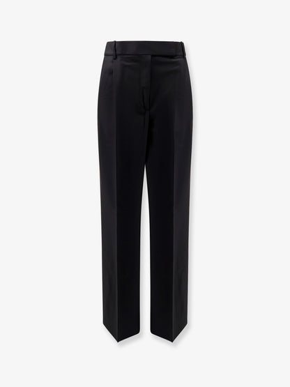 Pantaloni in misto lana a vita media thumbnail